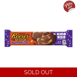 Reese's Pieces Pumpkins King Size - 62g - Hershey Reeses - 2 Pack